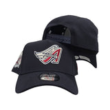 Navy Blue Los Angeles Angels Navy Blue Bottom 40th Season New Era 9Forty Snapback