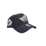 Navy Blue Los Angeles Angels Navy Blue Bottom 40th Season New Era 9Forty Snapback