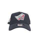 Navy Blue Los Angeles Angels Navy Blue Bottom 40th Season New Era 9Forty Snapback