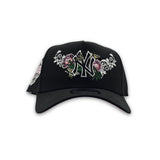 Black New York Yankees Butterfly Logo Curved Brim Pink Bottom 1999 World Series Side Patch New Era 9Forty Snapback