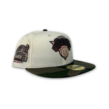Off White New York Knicks Woodland Camo Visor Gray Bottom 1998 All Star Weekend Side Patch New Era 59Fifty Fitted