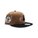 Bronze Montreal Expos Black Visor Gray Bottom 1982 All Star Game Side Patch 9Fifty New Era Snapback