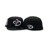 Black Arizona Diamondbacks Parrot Logo Green Bottom 2011 All Star Game Side Patch New Era 59Fifty Fitted