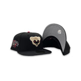 Black Chicago Cubs Gray Bottom 2025 Tokyo Series Side Patch New Era 59Fifty Fitted