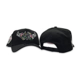 Black New York Yankees Butterfly Logo Curved Brim Pink Bottom 1999 World Series Side Patch New Era 9Forty Snapback