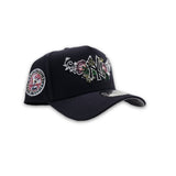 Navy Blue New York Yankees Butterfly Logo Curved Brim Gray Bottom 1949 World Series Side Patch New Era 9Forty Snapback