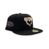 Black Chicago Cubs Gray Bottom 2025 Tokyo Series Side Patch New Era 59Fifty Fitted