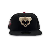 Black Chicago Cubs Gray Bottom 2025 Tokyo Series Side Patch New Era 59Fifty Fitted
