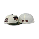 Off White New York Knicks Woodland Camo Visor Gray Bottom 1998 All Star Weekend Side Patch New Era 59Fifty Fitted