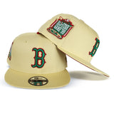 Soft Yellow Boston Red Sox Red Bottom 1999 All Star Game Side Patch New Era 9Fifty Snapback