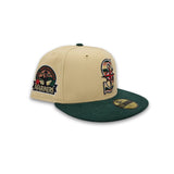 Vegas Gold Seattle Mariners Dark Green corduroy Visor Gray Bottom 30th Anniversary Side Patch New Era 59Fifty Fitted