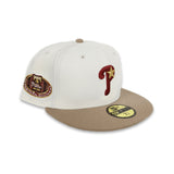 Dark Gray Toronto Blue Jays Navy Blue Visor Green Bottom 30th Anniversary Side Patch New Era 59Fifty Fitted