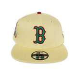 Soft Yellow Boston Red Sox Red Bottom 1999 All Star Game Side Patch New Era 9Fifty Snapback