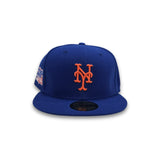 Royal Blue New York Mets Gray Bottom 1986 World Series Side Patch New Era 59Fifty Fitted