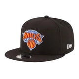 Black New York Knicks Gray Bottom 2026 Finals Participation Side Patch New Era 9Fifty Snapback