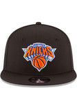 Black New York Knicks Gray Bottom 2026 Finals Participation Side Patch New Era 9Fifty Snapback