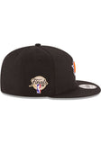 Black New York Knicks Gray Bottom 2026 Finals Participation Side Patch New Era 9Fifty Snapback