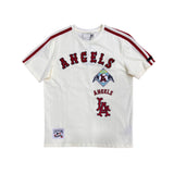 Off White Los Angeles Angels Retro Classic SJ Striped T-Shirt