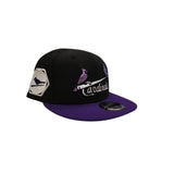 Black St. Louis Cardinals Purple Visor Gray Bottom 1931 World Series Side Patch New Era 9Fifty Snapback