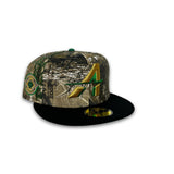 Real Tree Camo City Connect Houston Astros Black Visor Gray Bottom Houston Space City Side Patch New Era 59Fifty Fitted