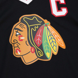 Mitchell & Ness Blue Line Chris Chelios Chicago Blackhawks 1997 Authentic Hockey Jersey