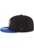 Black New York Knicks Royal Blue Visor Gray Bottom 2026 Finals Participation Side Patch New Era 9Fifty Snapback