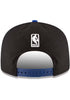 Black New York Knicks Royal Blue Visor Gray Bottom 2026 Finals Participation Side Patch New Era 9Fifty Snapback
