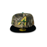 Real Tree Camo City Connect Houston Astros Black Visor Gray Bottom Houston Space City Side Patch New Era 59Fifty Fitted