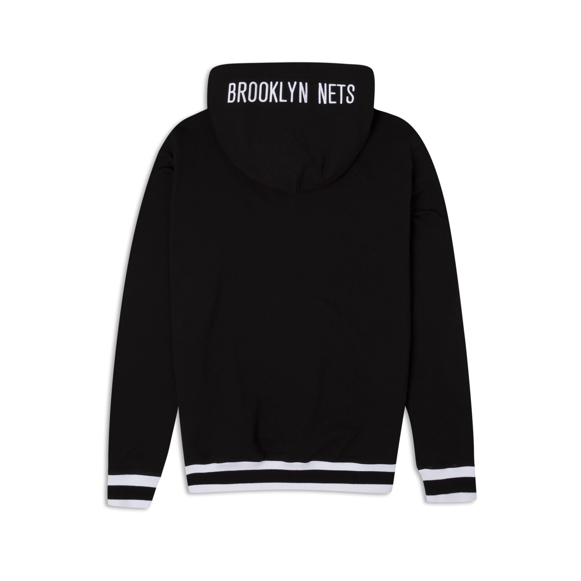 Black Brooklyn Nets Logo Select New Era Hoodie