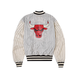 Black Chicago Bulls Alpha Industries X New Era Reversible MA-1 Bomber Jacket