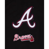 Black Atlanta Braves Logo Select New Era Hoodie