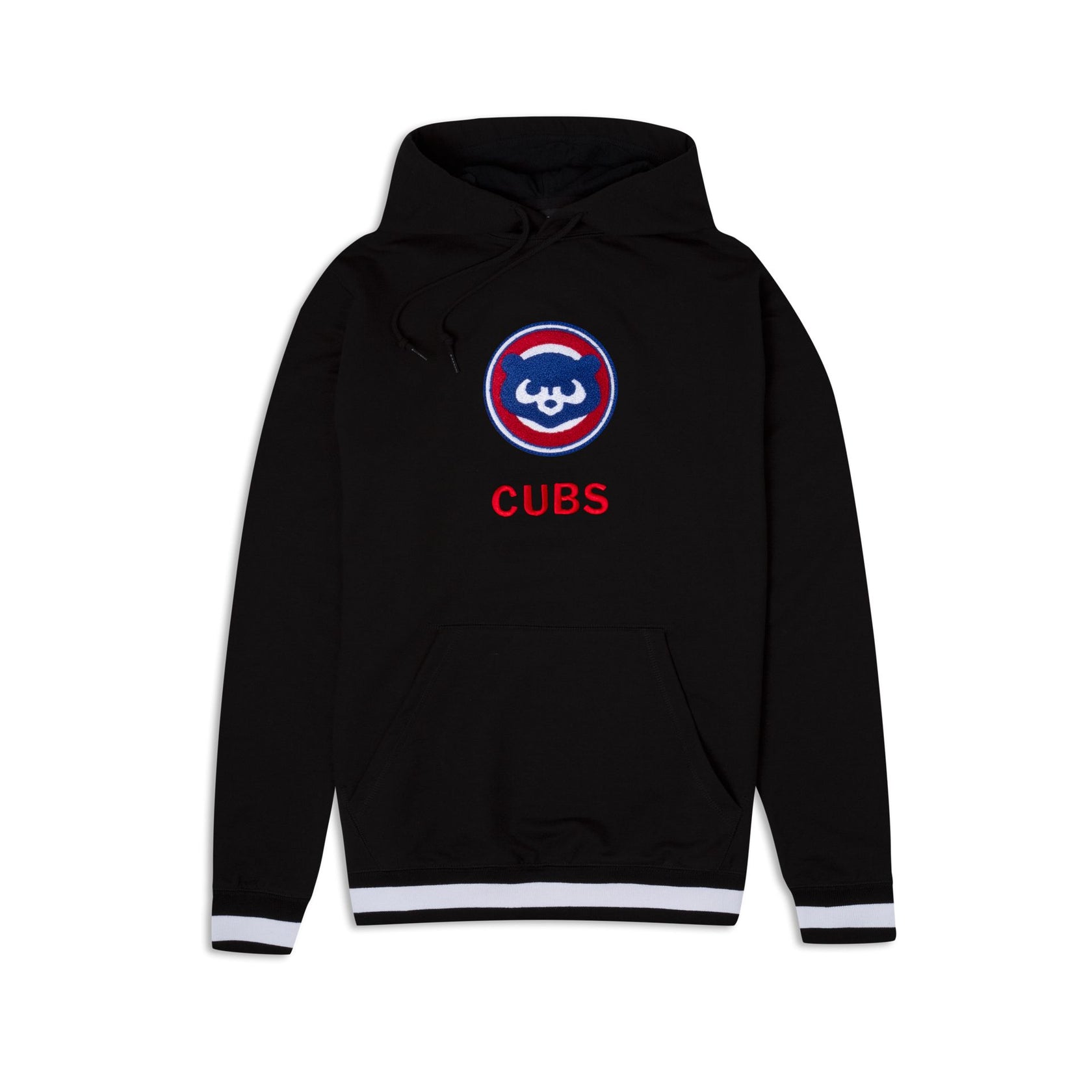 Chicago Cubs Logo Select Black Hoodie - Size: XXL, MLB by New Era