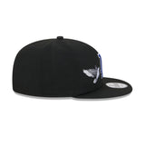 Black Los Angeles Dodgers Green Bottom Peace New Era 9Fifty Snapback