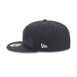 Graphite New York Mets New Era 2024 City Connect 59FIFTY Fitted Hat