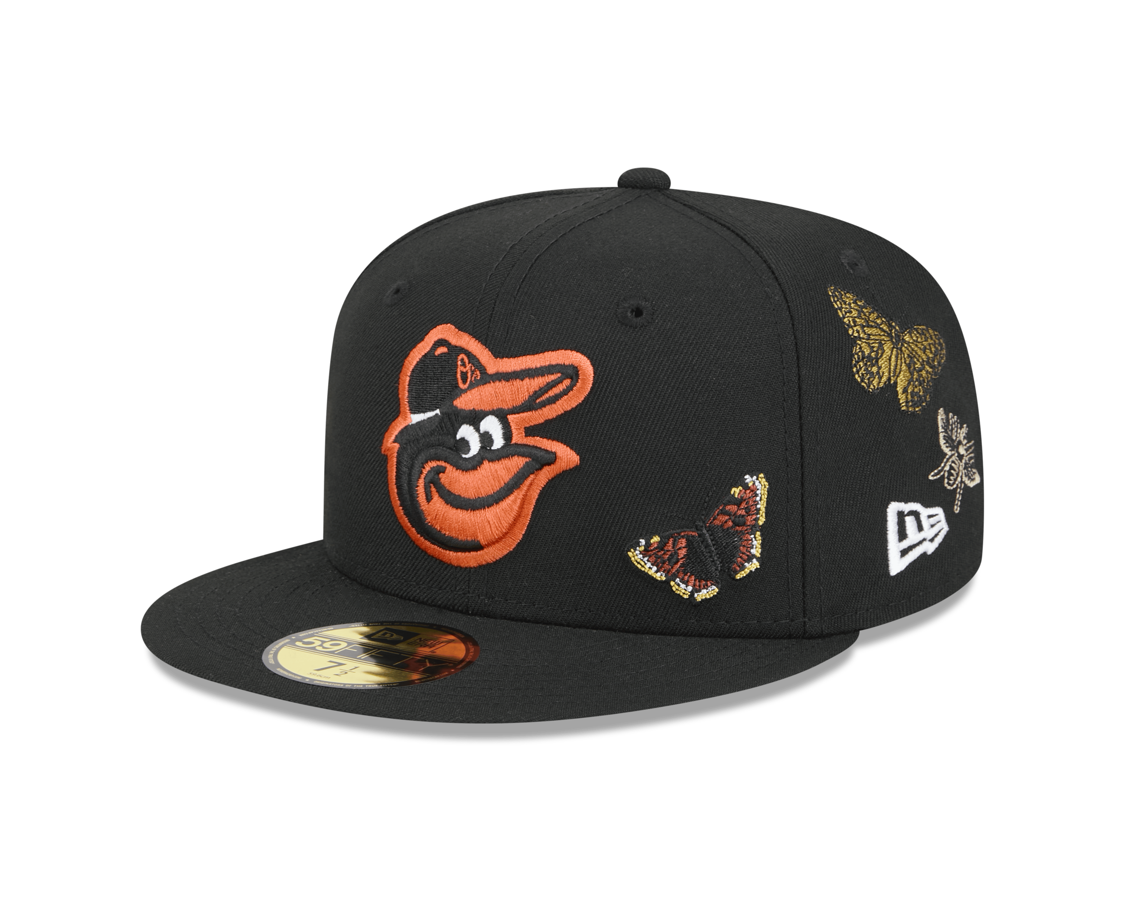 Black Felt Baltimore Orioles Gray Bottom New Era 59Fifty Fitted Black Felt Baltimore Orioles Gray Bottom New Era 59Fifty Fitted