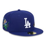 Royal Blue Felt Los Angeles Dodgers Gray Bottom New Era 59Fifty Fitted