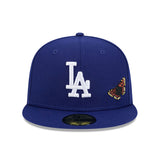 Royal Blue Felt Los Angeles Dodgers Gray Bottom New Era 59Fifty Fitted