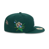 Green Felt Oakland Athletics Gray Bottom New Era 59Fifty Fitted