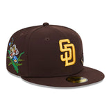 Brown Felt San Diego Padres Gray Bottom New Era 59Fifty Fitted