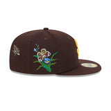 Brown Felt San Diego Padres Gray Bottom New Era 59Fifty Fitted