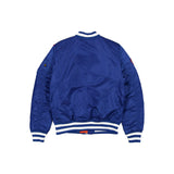 Royal Blue New York Knicks Alpha Industries MA-1 New Era Bomber Jacket