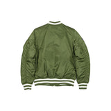 Olive Green New York Yankees Alpha Industries MA-1 New Era Bomber Jacket