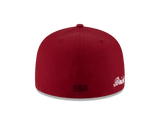 Brick Red New York Mets Gray Bottom "Brick By Brick" Side Patch New Era 59Fifty Fitted