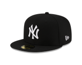 Black New York Mets Gray Bottom "Brick By Brick" Side Patch New Era 59Fifty Fitted