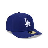 Royal Blue Los Angeles Dodgers GORE-TEX Pre Curved Brim Gray Bottom New Era 59Fifty Fitted