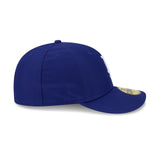 Royal Blue Los Angeles Dodgers GORE-TEX Pre Curved Brim Gray Bottom New Era 59Fifty Fitted