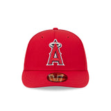 Red Los Angeles Angels GORE-TEX Pre Curved Brim Gray Bottom New Era 59Fifty Fitted