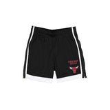 Black Chicago Bulls New Era Team Color Summer Shorts
