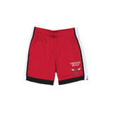 Red Chicago Bulls New Era Team Color Summer Shorts