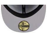 Black Chicago White Sox All Over Logo Gray Bottom 59FIFTY New Era Fitted